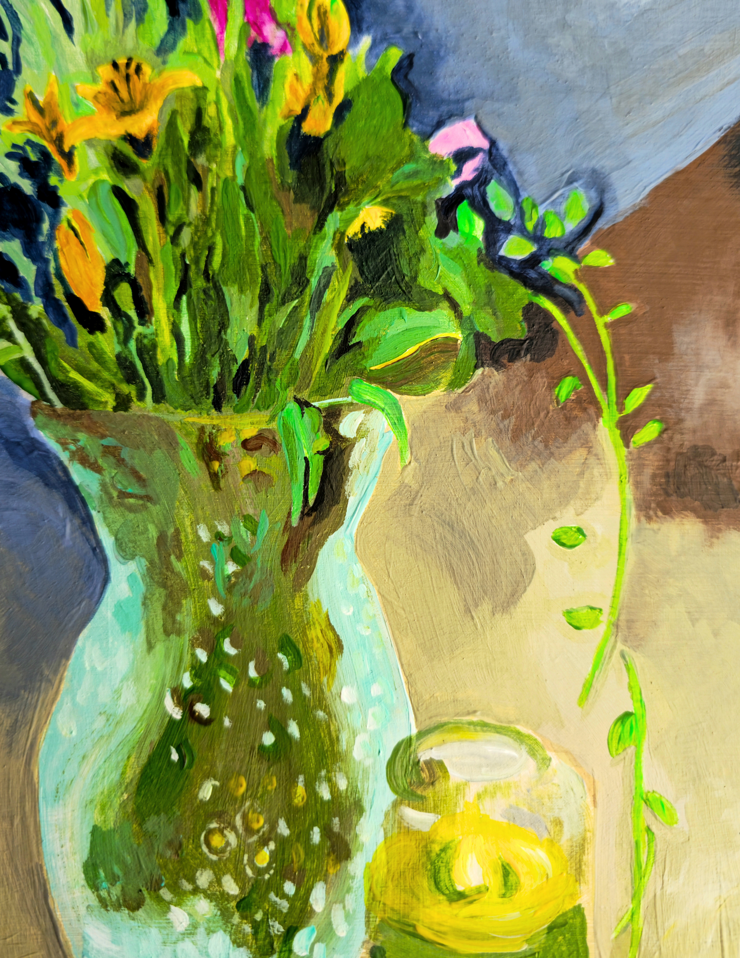 Home in August Painting